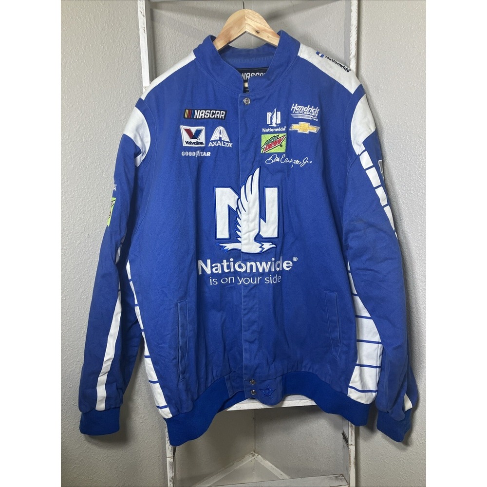 Nascar JH design Dale Earnhardt‎ JR #88 Nationwide Jacket XXXL 3XL